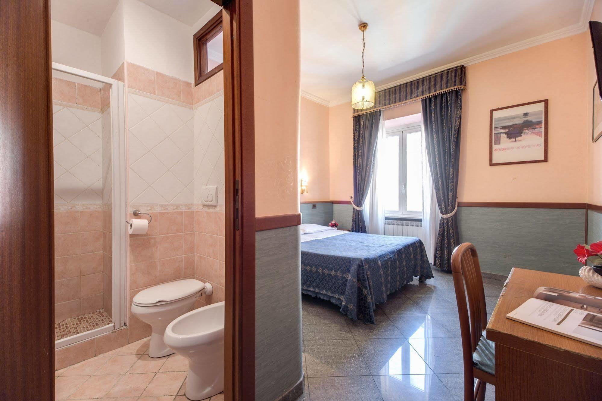 Hotel Soggiorno Blu โรม ภายนอก รูปภาพ
