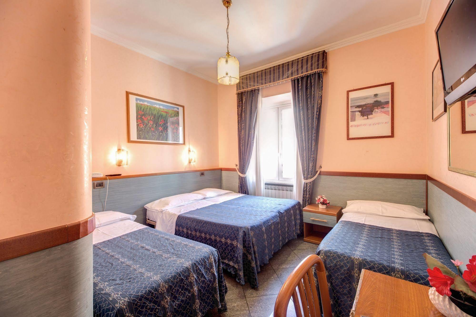 Hotel Soggiorno Blu โรม ภายนอก รูปภาพ